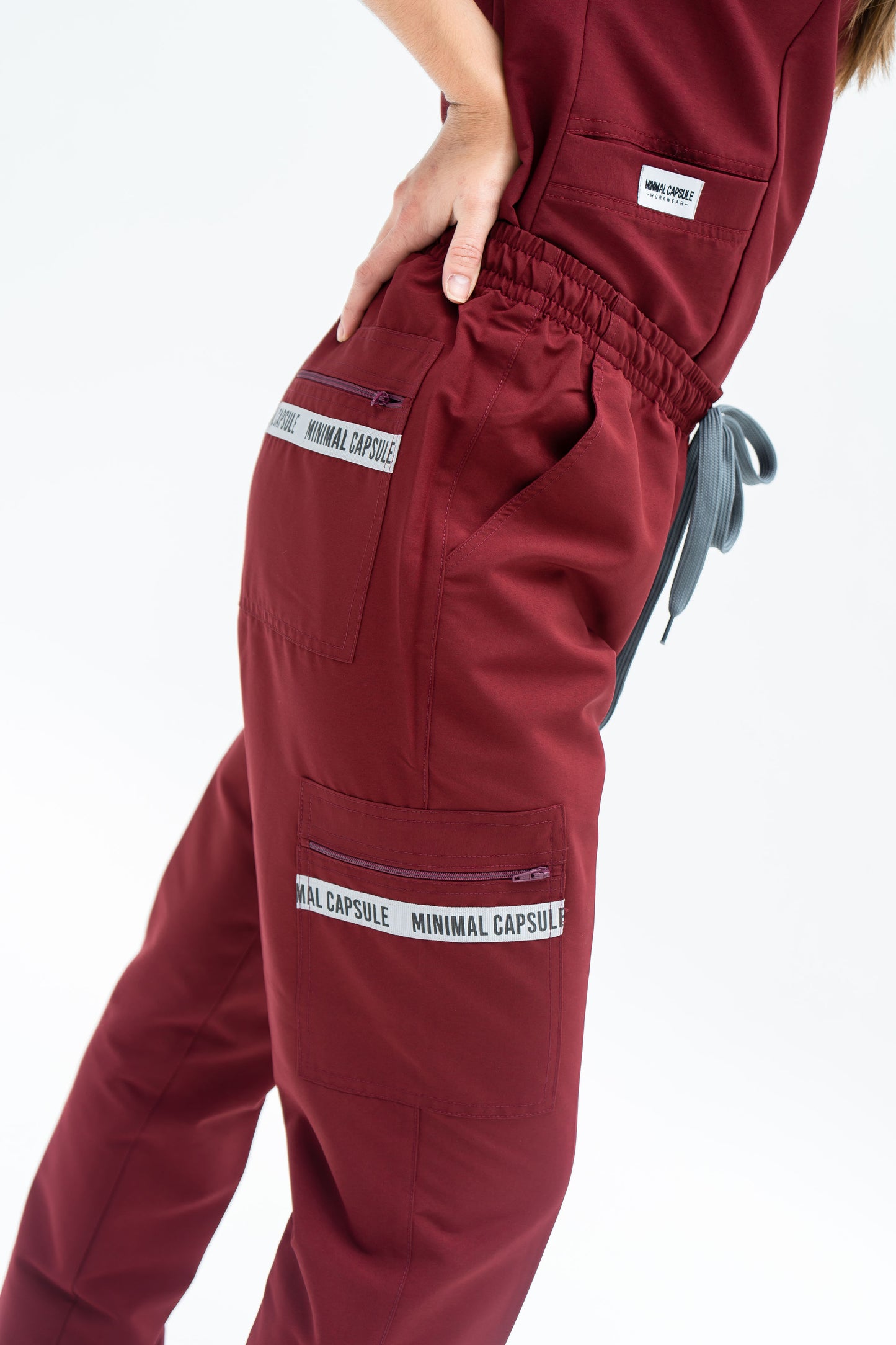 Dark Red Scrub - Mujer - Classic