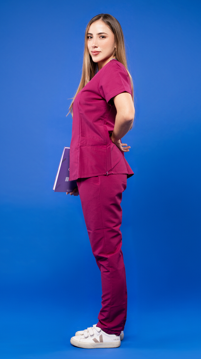 Wine Scrub - Mujer - Classic